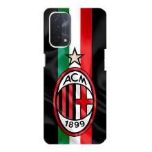 Чехлы для Oppo a54 (5G) (VPrint) - Футбольные клубы (ФК Милан)