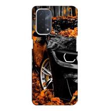 Чехлы с Машинами на Оппо А54 (5G) (VPrint) (Черная Машина)