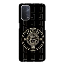 Чехлы VERSACE для Оппо А54 (5G) (PREMIUMPrint) (Лого Версаче)