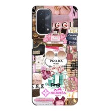 Чохол (Dior, Prada, YSL, Chanel) для Oppo a54 (5G) (Брендb)