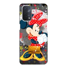 Чехол Disney Mouse Oppo a54 (5G) (PREMIUMPrint) (Minni с бантиком)