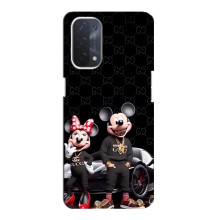 Чехол Disney Mouse Oppo a54 (5G) (PREMIUMPrint) (Семья Маусов)