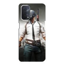 Чехол PUBG для Оппо А54 (5G) (AlphaPrint) (Пабг мен)