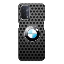 Чехол для Оппо А54 (5G) - с принтом БМВ (AlphaPrint) (Знак БМВ)