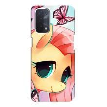 Чехол для Оппо А54 (5G) - (Единорожки - Новинки) (AlphaPrint) (Племя единорогов)