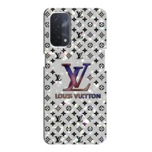 Чохол Стиль Louis Vuitton на Oppo a54 (5G) (Яскравий LV)