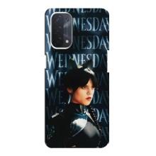 Чехлы Венсдей на Oppo a54 (5G) Уэнсдей (AlphaPrint) (Уэнздей кошка)