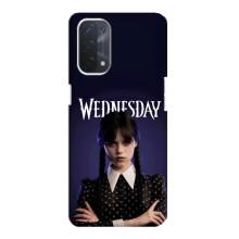 Чехлы Венсдей на Oppo a54 (5G) Уэнсдей (AlphaPrint) (Wednesday)