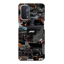 Чехол Формула1 на Oppo a54 (5G) – Коллаж Ф1