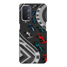 Чехол Формула1 на Oppo a54 (5G) – Трасса Ф1