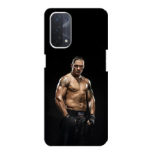 Чехол с картинкой Александр Усик для Oppo a54 (5G) – Усик на черном
