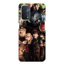 Чохол як приборкати дракона на Oppo a54 (5G) – Персонажі дракона