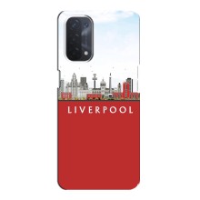 Чехол с картинкой ФК Ливерпуль на Оппо А54 (5G) – Город Liverpool