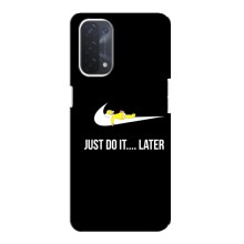 Чохол з логтипом Найк на Oppo a54 (5G) (Nike just do it)