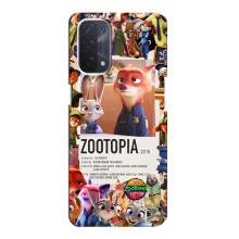 Чохол Зоотрополіс на Oppo a54 (5G) – Колаж Зоо