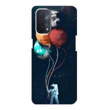 Космические Чехлы для Оппо А54 (5G) (VPrint) (Планеты шарики)