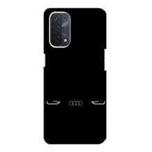 Силіконовий бампер з картинкою машини на Oppo a54 (5G) (Сілует Audi)