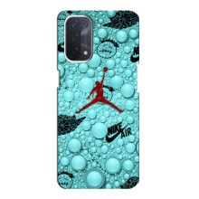 Силіконовый Чохол Nike Air Jordan на Оппо А54 (5G) – Джордан Найк