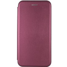 Кожаный чехол (книжка) Classy для Oppo A54 4G – Бордовый
