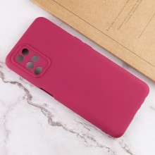 Чехол Silicone Cover Lakshmi Full Camera (A) для Oppo A54 4G – Бордовый