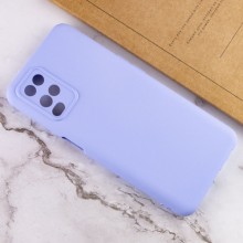 Чохол Silicone Cover Lakshmi Full Camera (A) для Oppo A54 4G – Бузковий