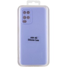 Чохол Silicone Cover Lakshmi Full Camera (A) для Oppo A54 4G – Бузковий