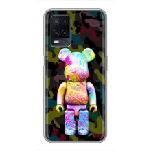 Чехлы для OPPO A54 - Bearbrick Louis Vuitton (PREMIUMPrint) (Яркий Bearbrick)