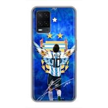 Чохли для OPPO A54 (Leo чемпіон) (AlphaPrint) (Мессі збірна)