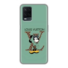 Чохли Луі Вітон для OPPO A54 (AlphaPrint - LOUIS VUITTON) (Міккі Маус LV)