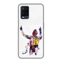 Чохли Мессі для OPPO A54 (AlphaPrint) (Messi Barca)