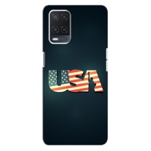 Чехол Флаг USA для OPPO A54 – USA