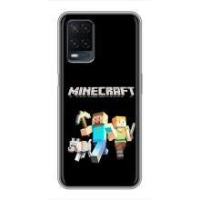 Чохол Майнкрафт на OPPO A54 (AlphaPrint) Minecraft