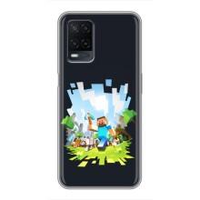 Чохол Майнкрафт на OPPO A54 (AlphaPrint) Minecraft