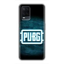 Чеjхол PUBG для OPPO A54 (AlphaPrint) (Лого PUBG)