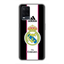 Чехол для OPPO A54 с принтом (Лого Real Madrid)