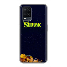 Чехол с мультфильмом Шрек на OPPO A54 – Шрек лого