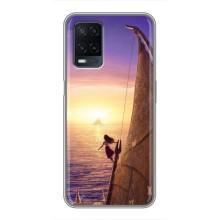 Чехол с мультфильмом Моана OPPO A54 – Моана в море