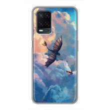 Чохол з принтом дракон Беззубик OPPO A54 (Беззубик в небі)