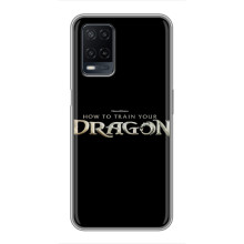 Чохол з принтом дракон Беззубик OPPO A54 (Напис Дракон)