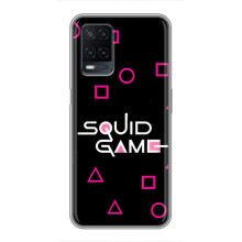 Чохол Гра в кальмара для OPPO A54 – Лого гра кальмара