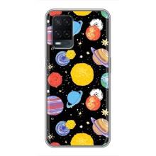 Космические Чехлы для Оппо А54 (VPrint)
