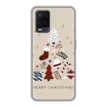 Різдвяні Чохли для OPPO A54 (VPrint) (Merry Christmas)