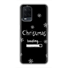 Рождественские, Праздничные Чехлы для Оппо А54 (Christmas loading)