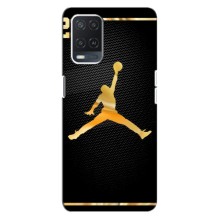 Силиконовый Чехол Nike Air Jordan на Оппо А54 (Джордан 23)