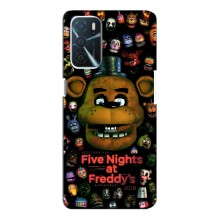 Чохли П'ять ночей з Фредді для Оппо a54s (Freddy)