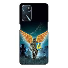 Чехлы с картинкой ЗСУ для Oppo a54s (AlphaPrint) (Солдат ЗСУ)