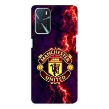 Чохол Манчестер Юнайтед для OPPO a54s (AlphaPrint) (вогняний Манчестер)