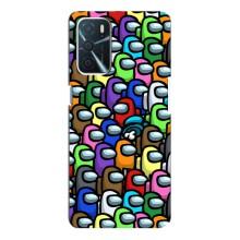 Чохли Амонг Ас для Oppo a54s (AlphaPrint) (Убитий)
