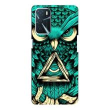 Чохол з пташками на Oppo a54s (VPrint) (Сова з оком)