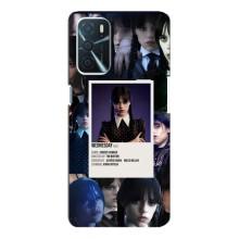 Чохли Венсдей на Oppo a54s Уенсдей (AlphaPrint) (колаж Венздей)
